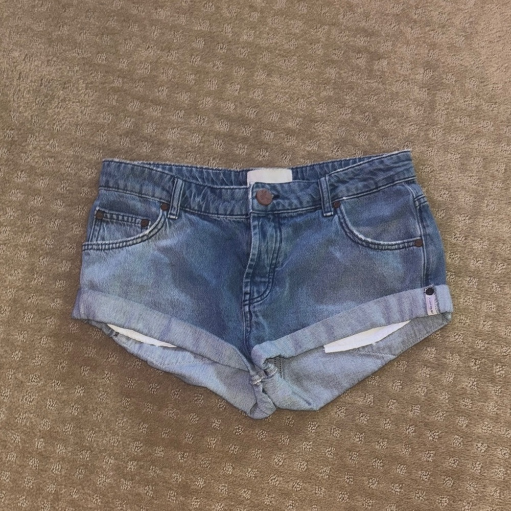 One Teaspoon Bandit Jean Shorts Size 27